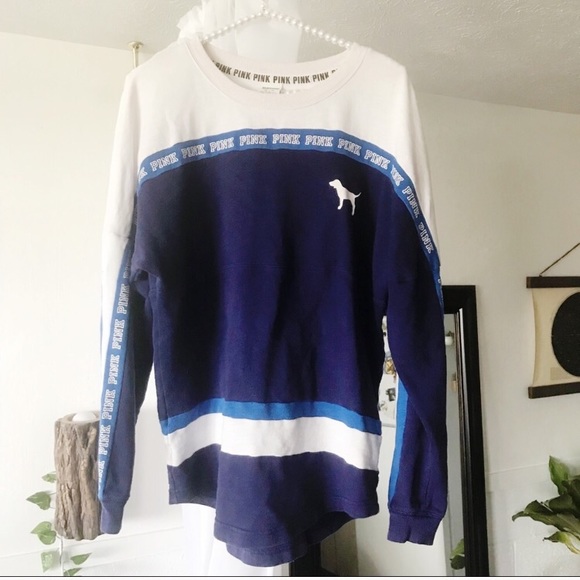 PINK Victoria's Secret Tops - PINK Victoria’s Secret Lightweight Sweatshirt